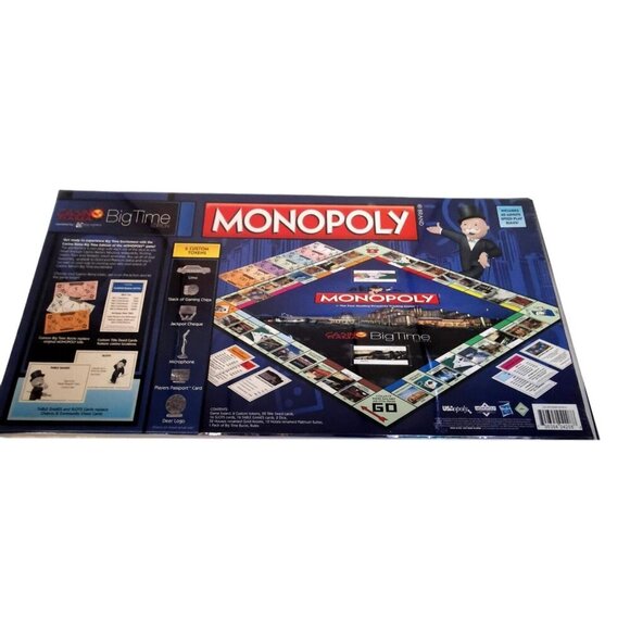 Casino Rama Monopoly Game Big Time Limo Stack Chips Gambling Las Vegas New - Picture 2 of 6